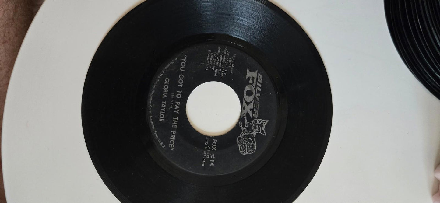 7-inch 45 RPM Vinyl Record "Loving You" and Being Loved By You by Gloria Taylor