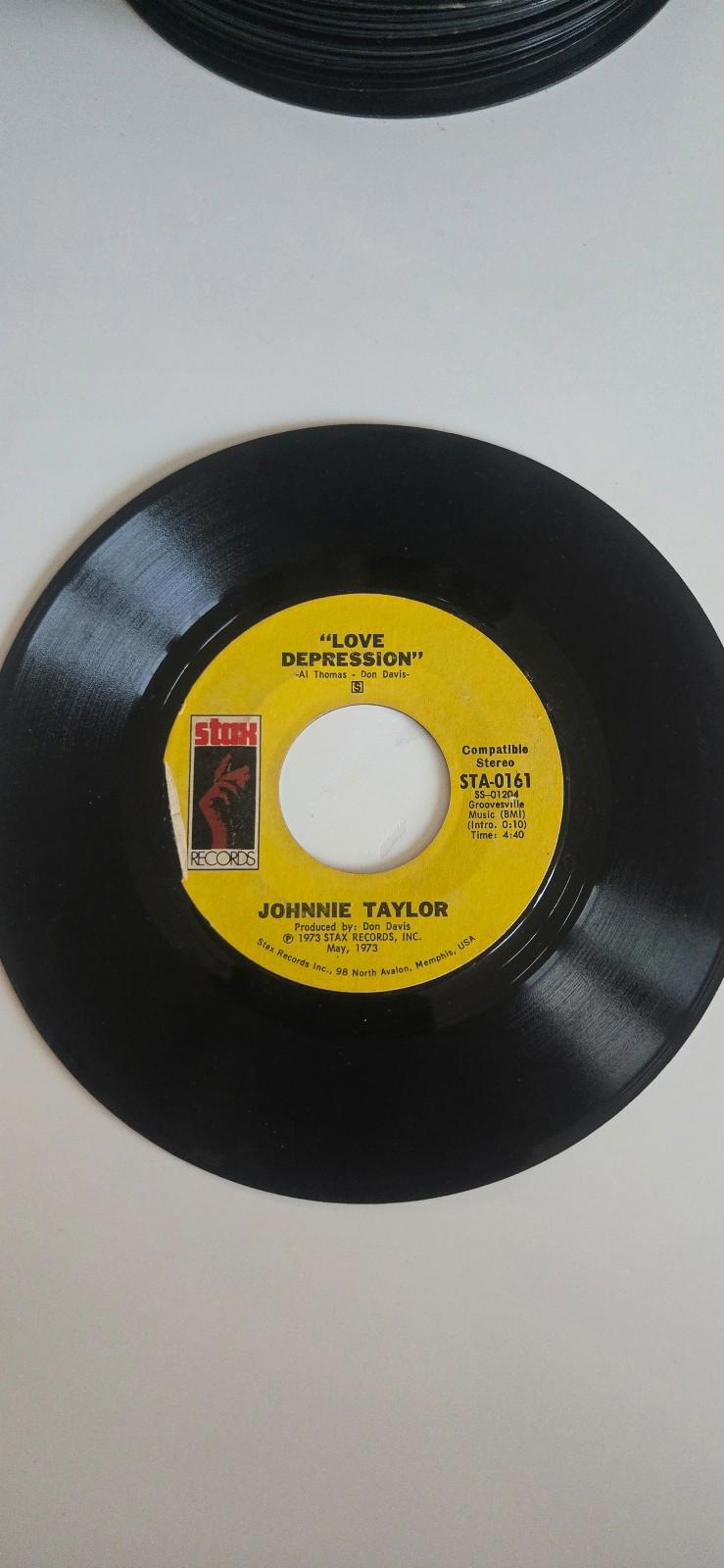 7-inch 45 RPM Vinyl Record "Taylored In Silk""I Believe In You By Johnnie Taylor