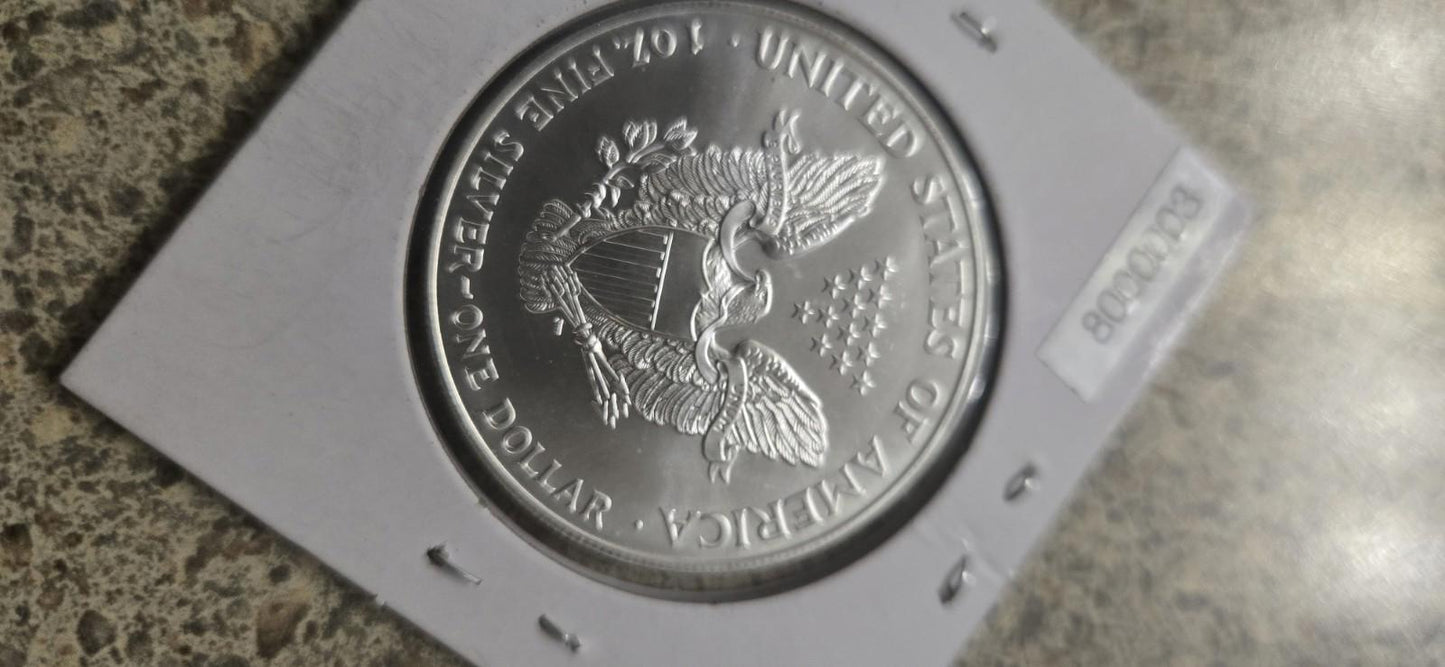 Better Date 1999 American Silver Eagle 1 Troy Oz .999 Fine Silver