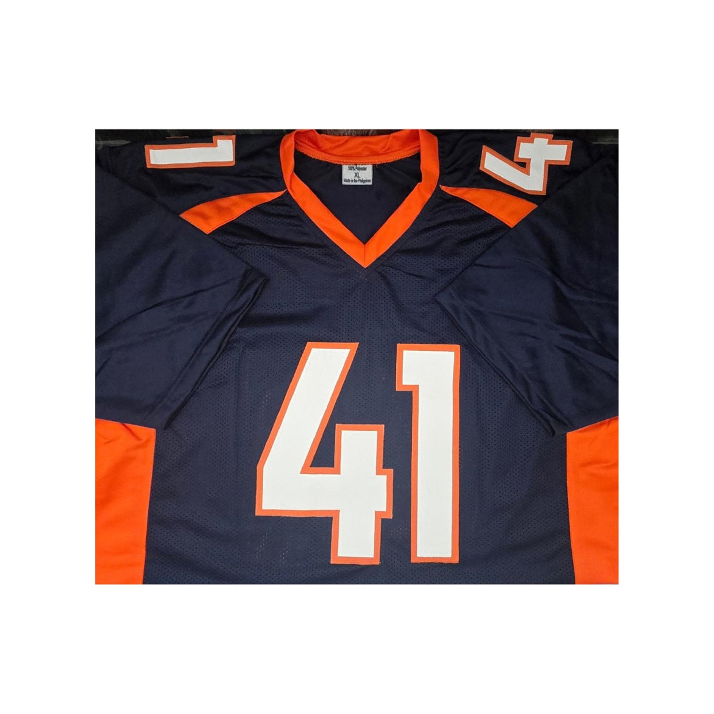 Drew Sanders Denver Broncos Autographed Custom Football Jersey Hologram