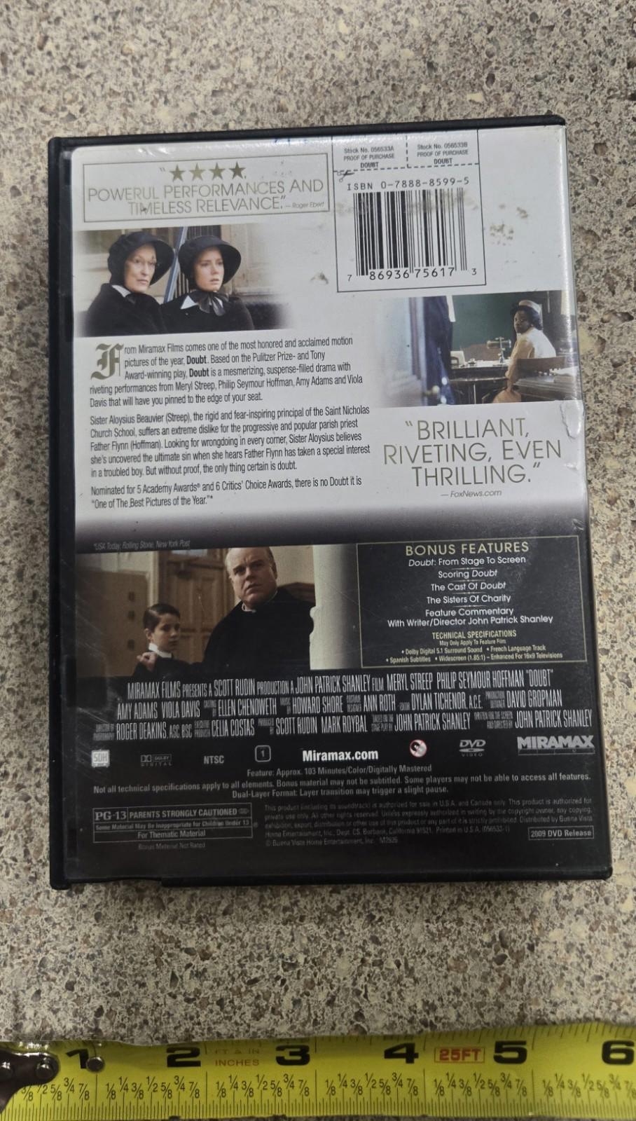 Doubt (DVD, 2009)
