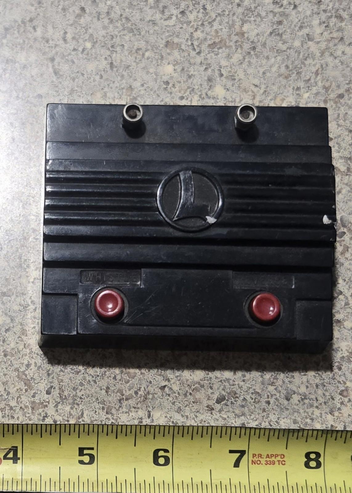 Vintage Lionel Trains O Scale #167 Whistle Controller Made In Usa With Box Black O Guage