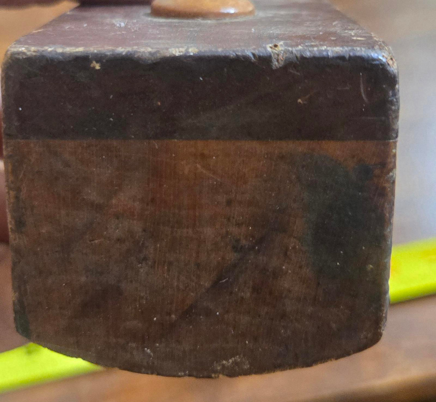 Vintage Wooden Stanley USA Conn. Hand Plane Woodworking Tool