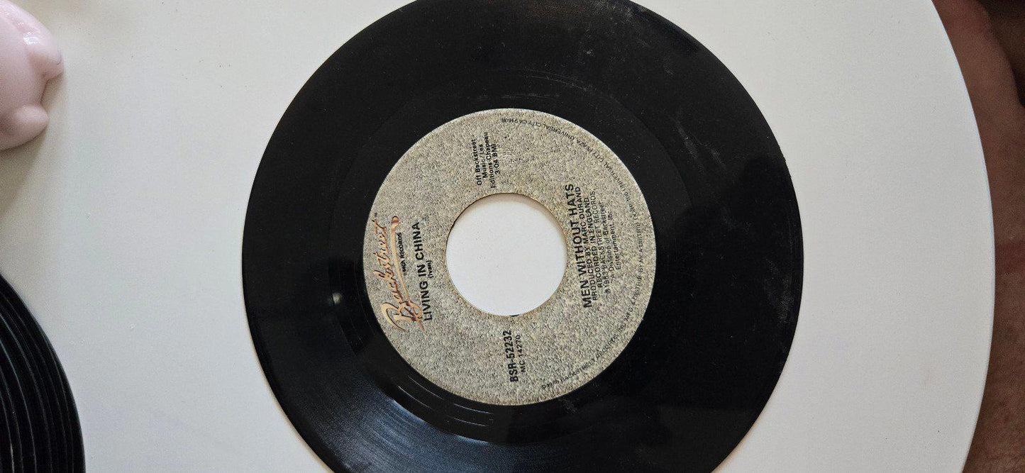 7-inch 45 RPM Vinyl "Living In China" "The Safety Dance" by Men Without Hats