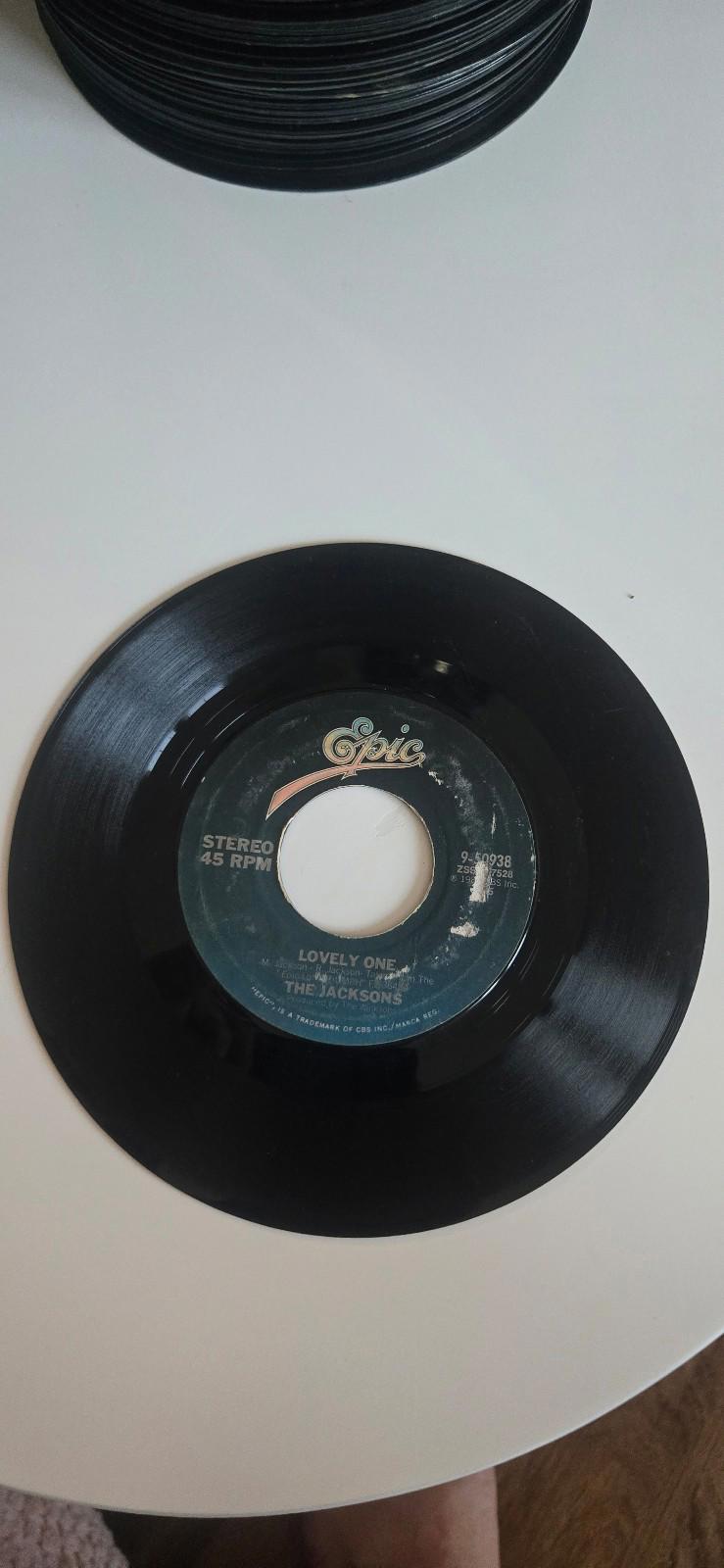 7-inch 45 RPM Vinyl "Bless His Soul" "Lovely One" by The Jacksons