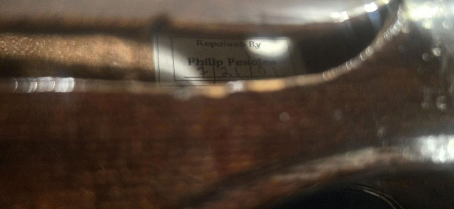 Antique Violin Marked "Antonius Stradivarius Cremonensis Faciebat Anno 1736" 3/4