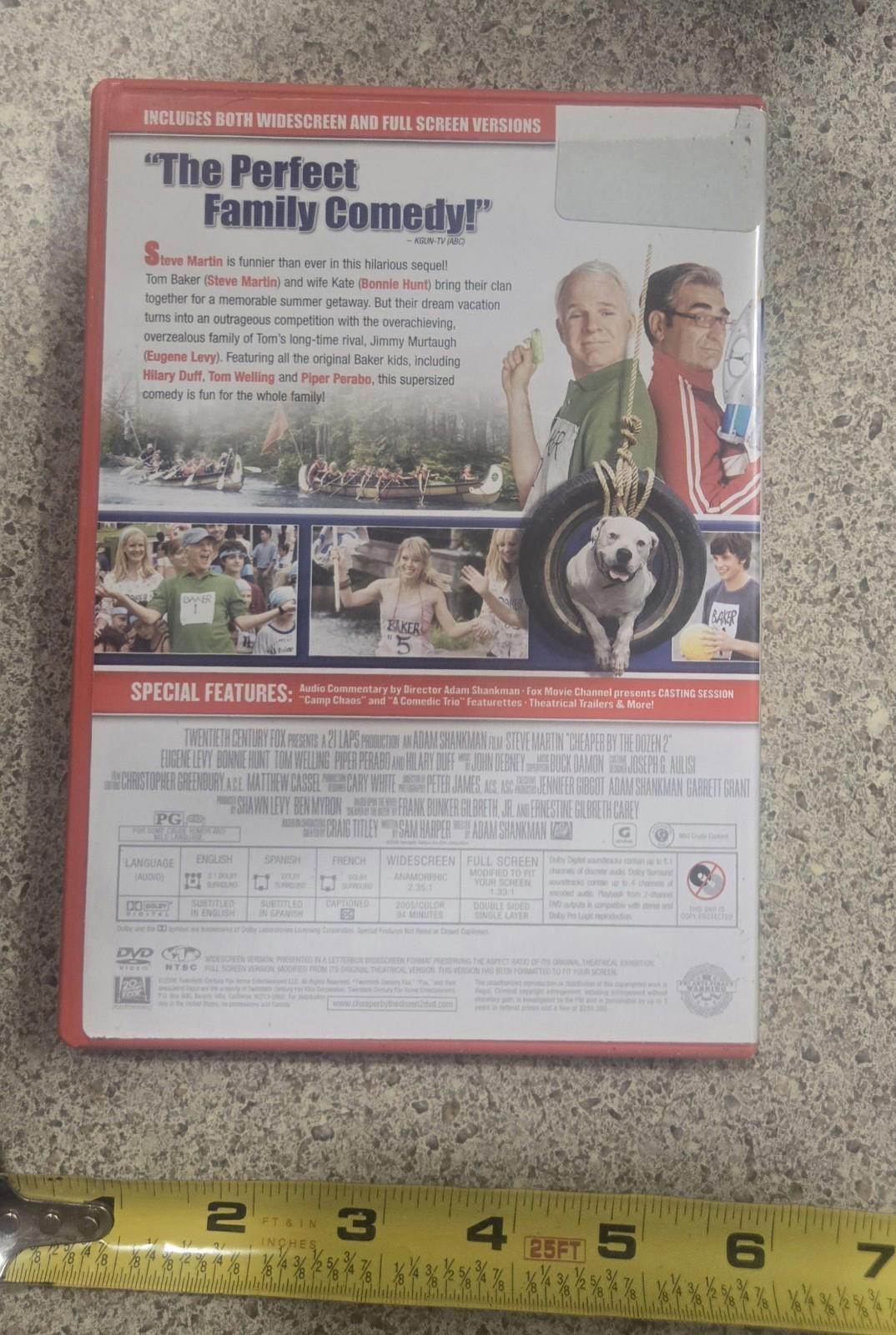 Cheaper by the Dozen 2 (DVD, 2005)