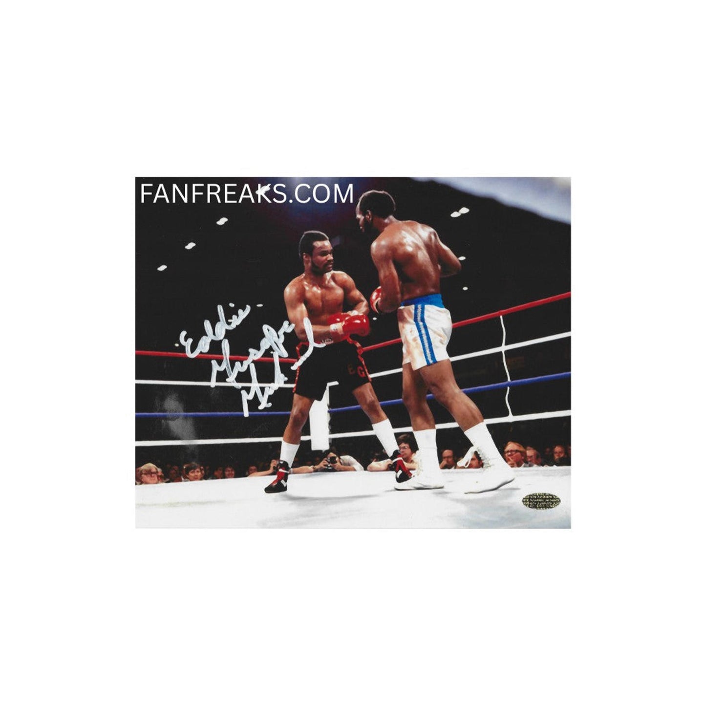 EDDIE MUSTAFA MUHAMMAD BOXING AUTOGRAPHED 8X10 PHOTO REPRINT