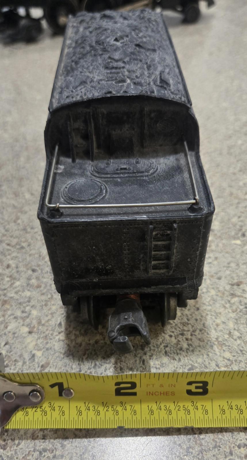 Post War Lionel Steam Locomotive # 224 Model Train W/ Whistle Coal Tinder 2466w