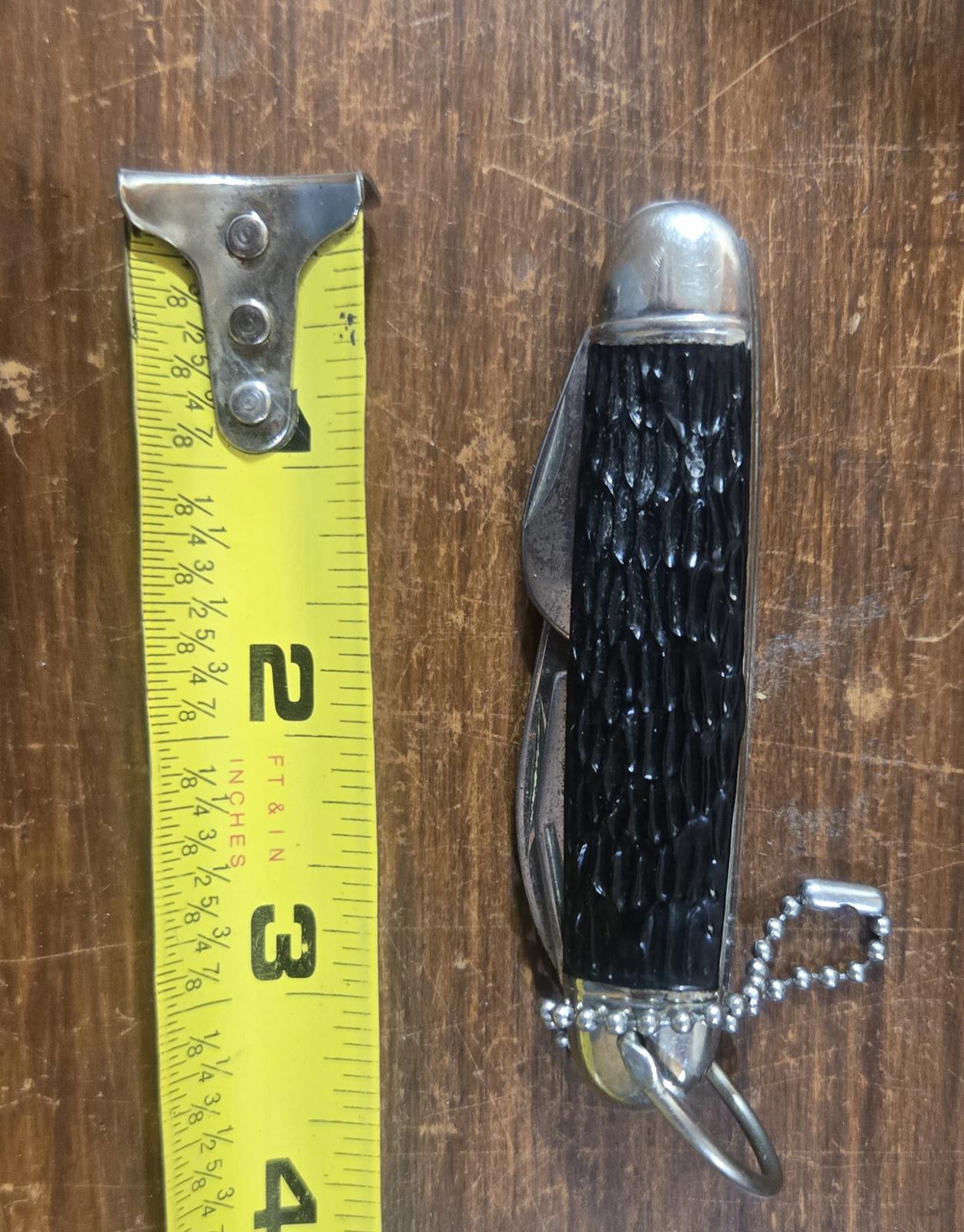 Vintage Imperial Kamp King 4 Blade Pocket Knife Scout Camp Hiking