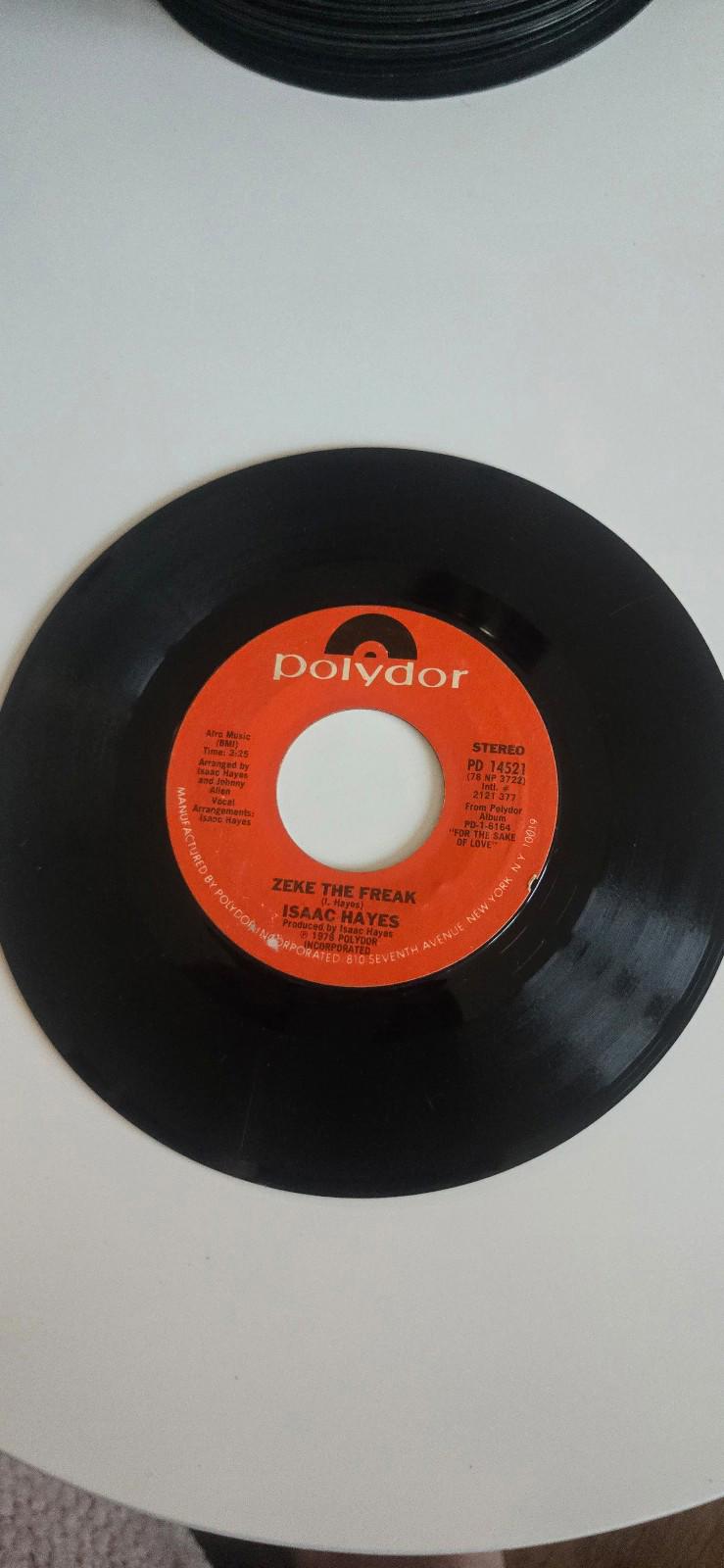 7-inch 45 RPM Vinyl Record "Keep The Funk A Flowin'" "Zeke the Freak" By Mojoba