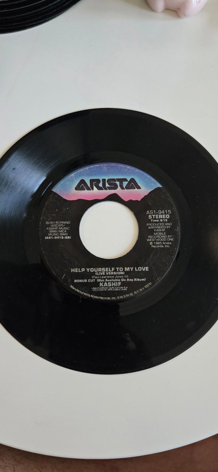 7-inch vinyl 45 RPM LP "Condition of the Heart" Help Yourself to My Love Houstin