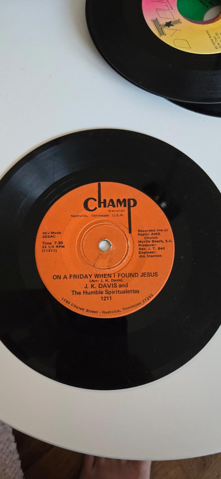 33 1/3 RPM7-inch vinylThe Way We Have Service In My Home Town