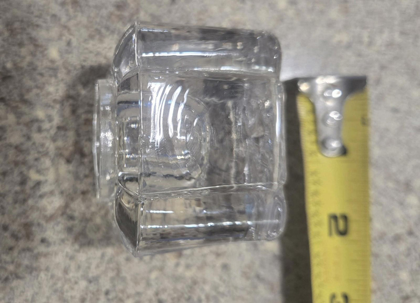 2 Exquisite Cut Glass Ink Wells