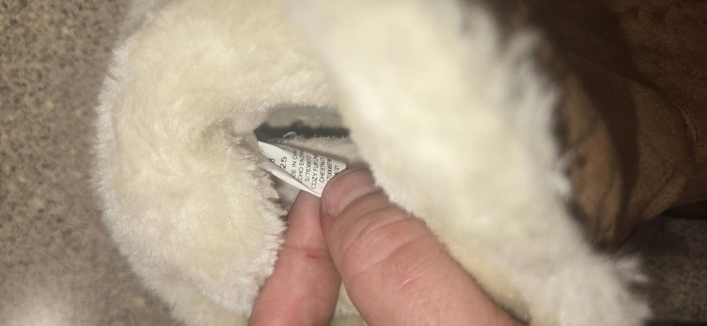 Size 8 Womens Old Navy Furry Suede Boots