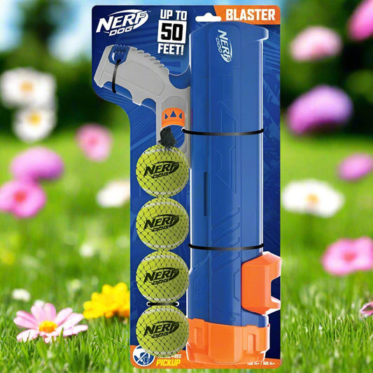 16” Tennis Ball Blaster Dog Toy with 4 Balls