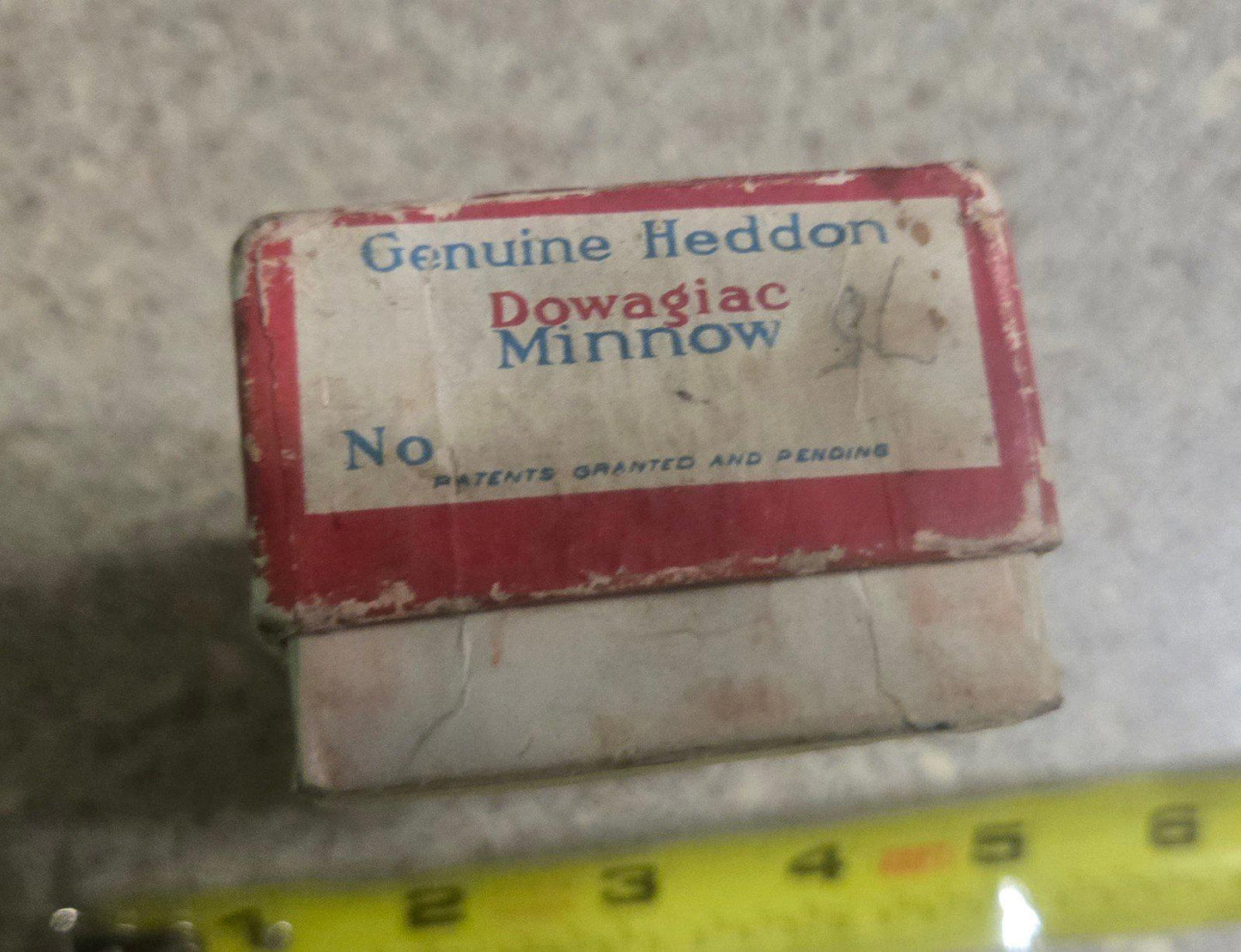 VTG #210 Surface Frog Fishing Lure Genuine Heddon Dowagiac Minnow  Box & Insert