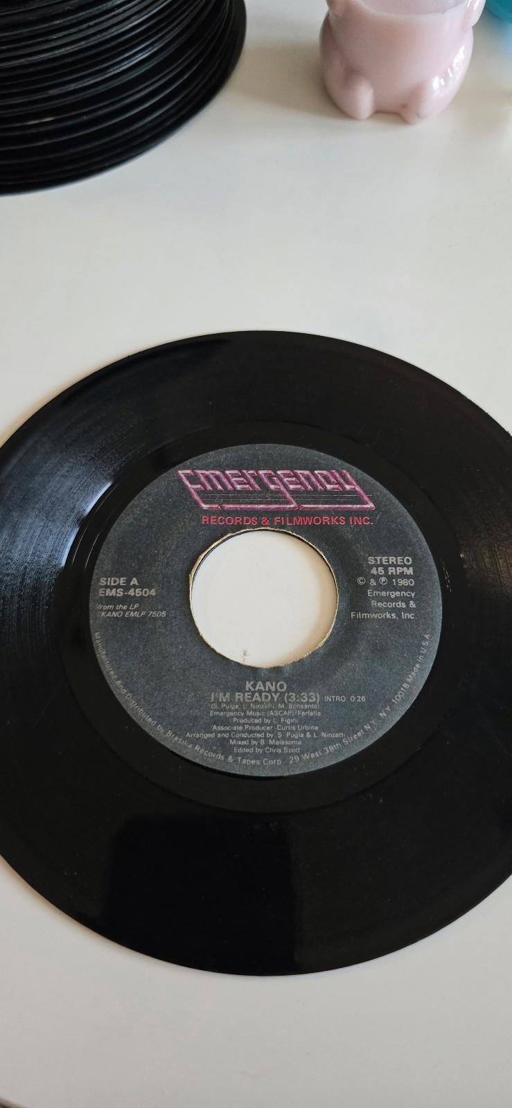 7-inch vinyl 45 RPM LP "I'm Ready" "Holly Dolly" Artist: Kano