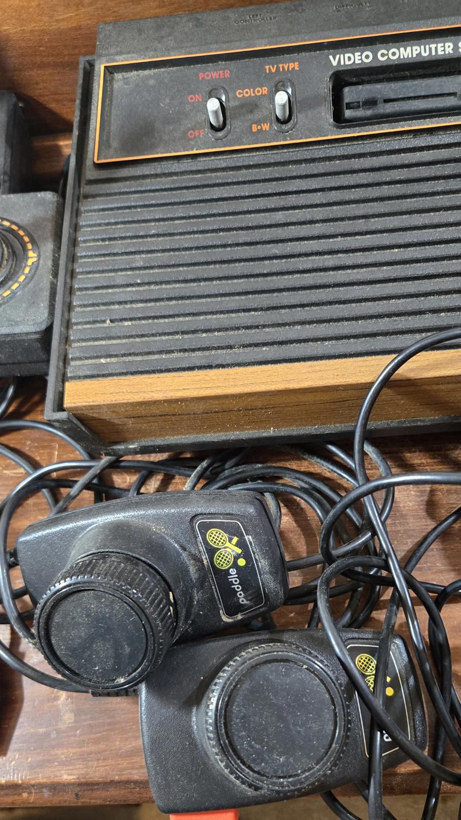 Atari Video Computer System CX-2600 Model 2 Joysticks 4 Paddle Controller