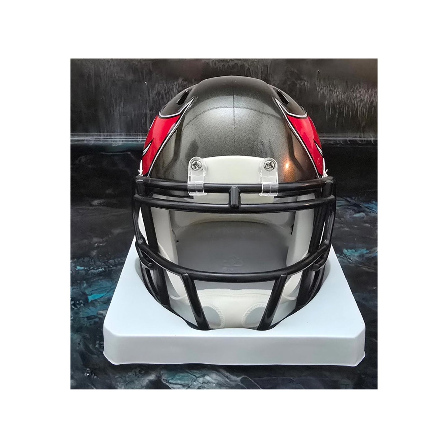 Baker Mayfield of the Tampa Bay Buccaneers autographed mini helmet With COA