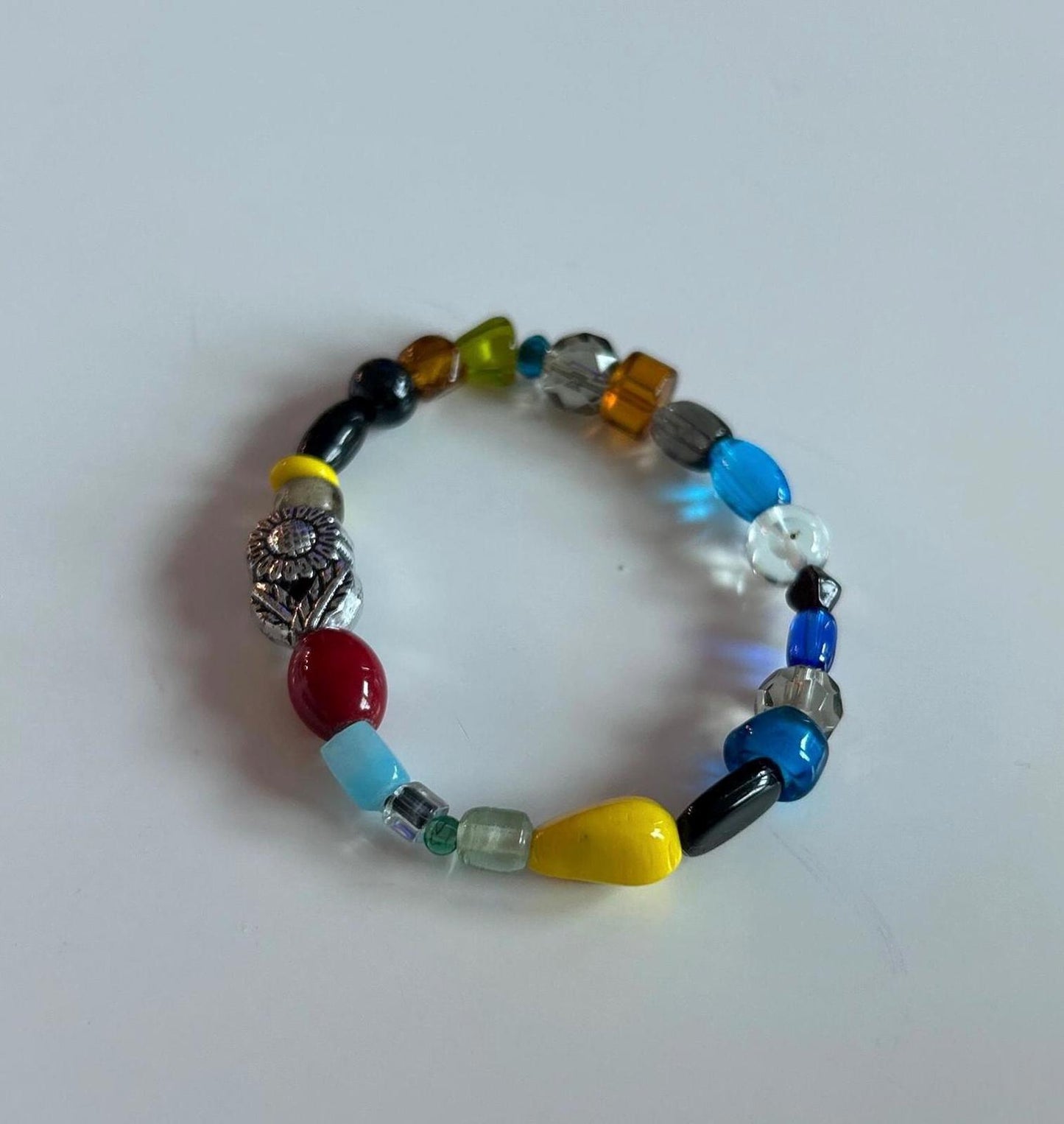 Colorful Beaded Bracelet - Unique Handmade Accessory