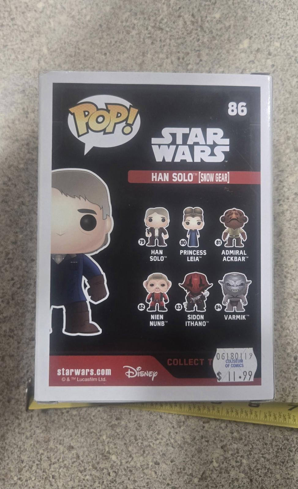 Funko Pop! Vinyl: Star Wars - Han Solo (Snow Gear) #86