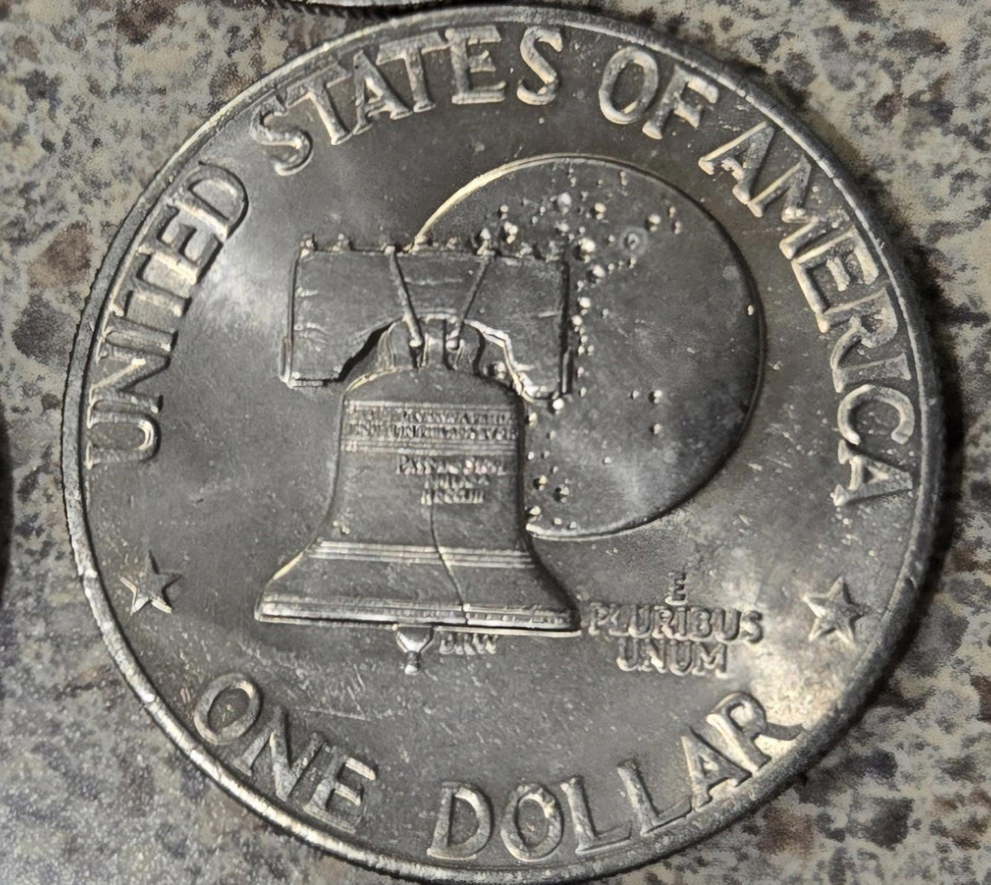 1976 USA VTG Collectible Dwight Eisenhower Liberty Bell Bicentennial Dollar Coin 1.00