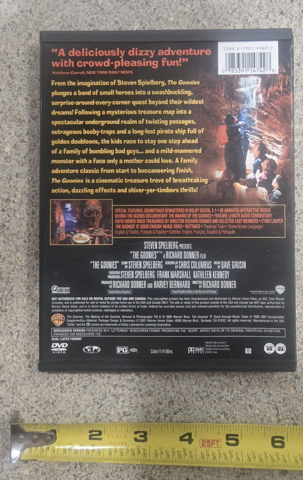The Goonies (DVD, 1985)
