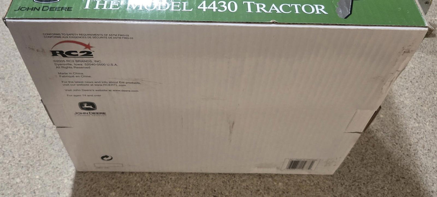 John Deere ERTL Model 4430 Diesel Farm Tractor 60th  1 Edition Precision Key