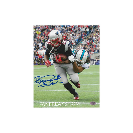 Autographed Brandon Bolden New England Patriots 8x10 Reprint Photo