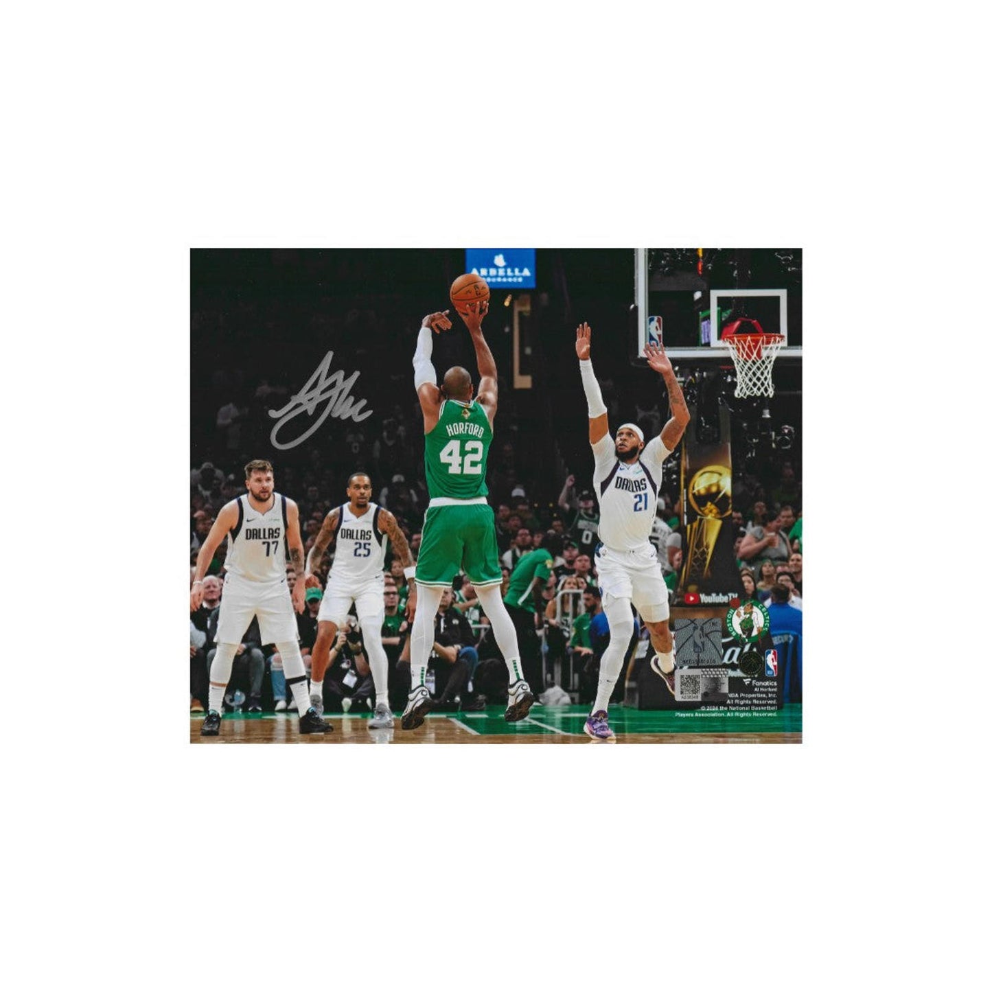 Al Horford Boston Celtics Autographed 8x10 Photo With Hologram