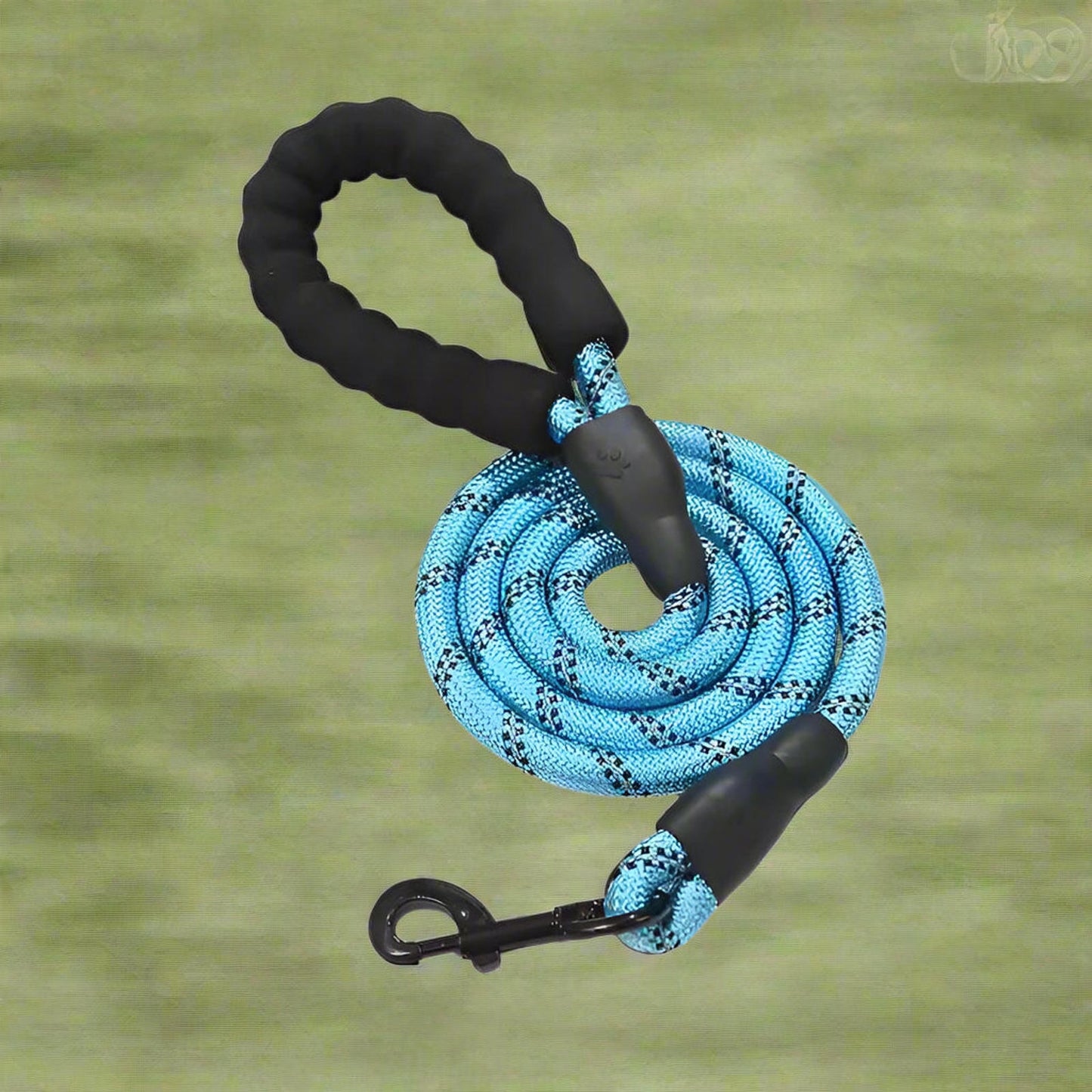 5' Braided Nylon Leash: Durable & Reflective for Dogs Goat Horse Cat Duck Clip