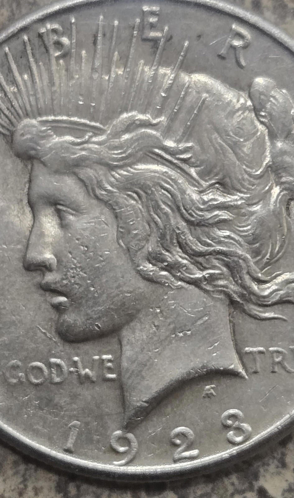 x2 1923-S Silver Peace Dollar 1 Currency Coin Antique Collector Bullion US Mint