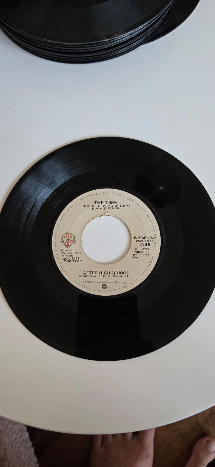 7-inch 45 RPM Vinyl Record By The Time "After High School" "Get It Up"