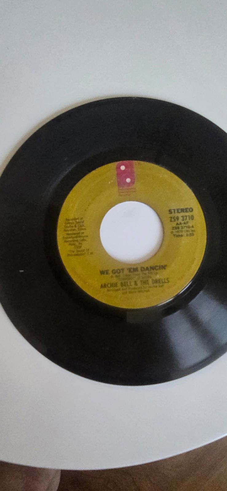 7-inch 45 RPM Vinyl Record "Strategy/We Got 'Em Dancin" Archie Bell & The Drells