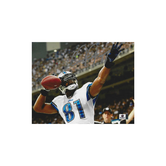Calvin Johnson Detroit Lions Autographed 8x10 Photo With COA