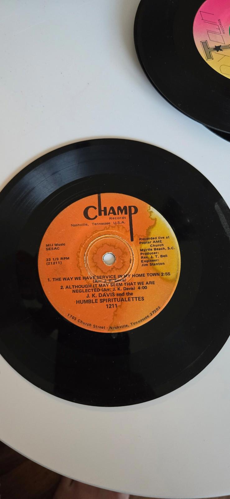 33 1/3 RPM7-inch vinylThe Way We Have Service In My Home Town