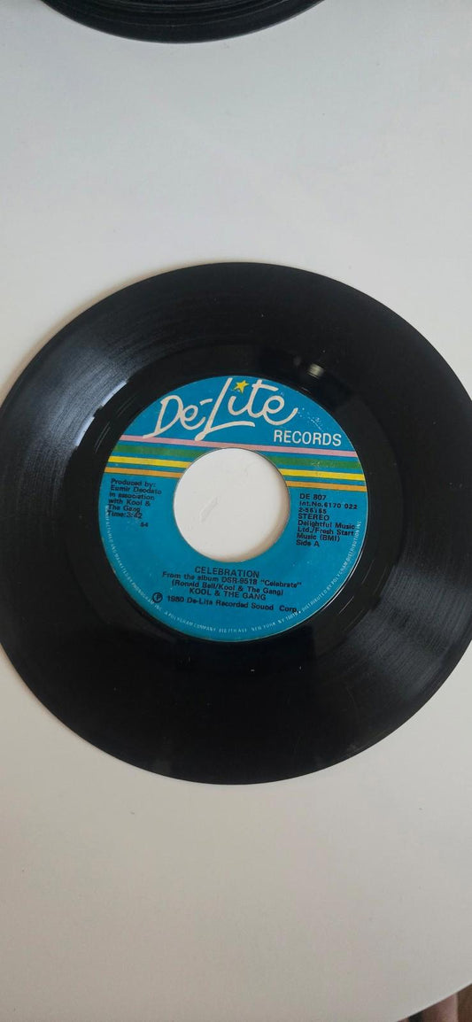 7-inch 45 RPM Vinyl Record "Morning Star" "Celebration" By Kool & The Gang