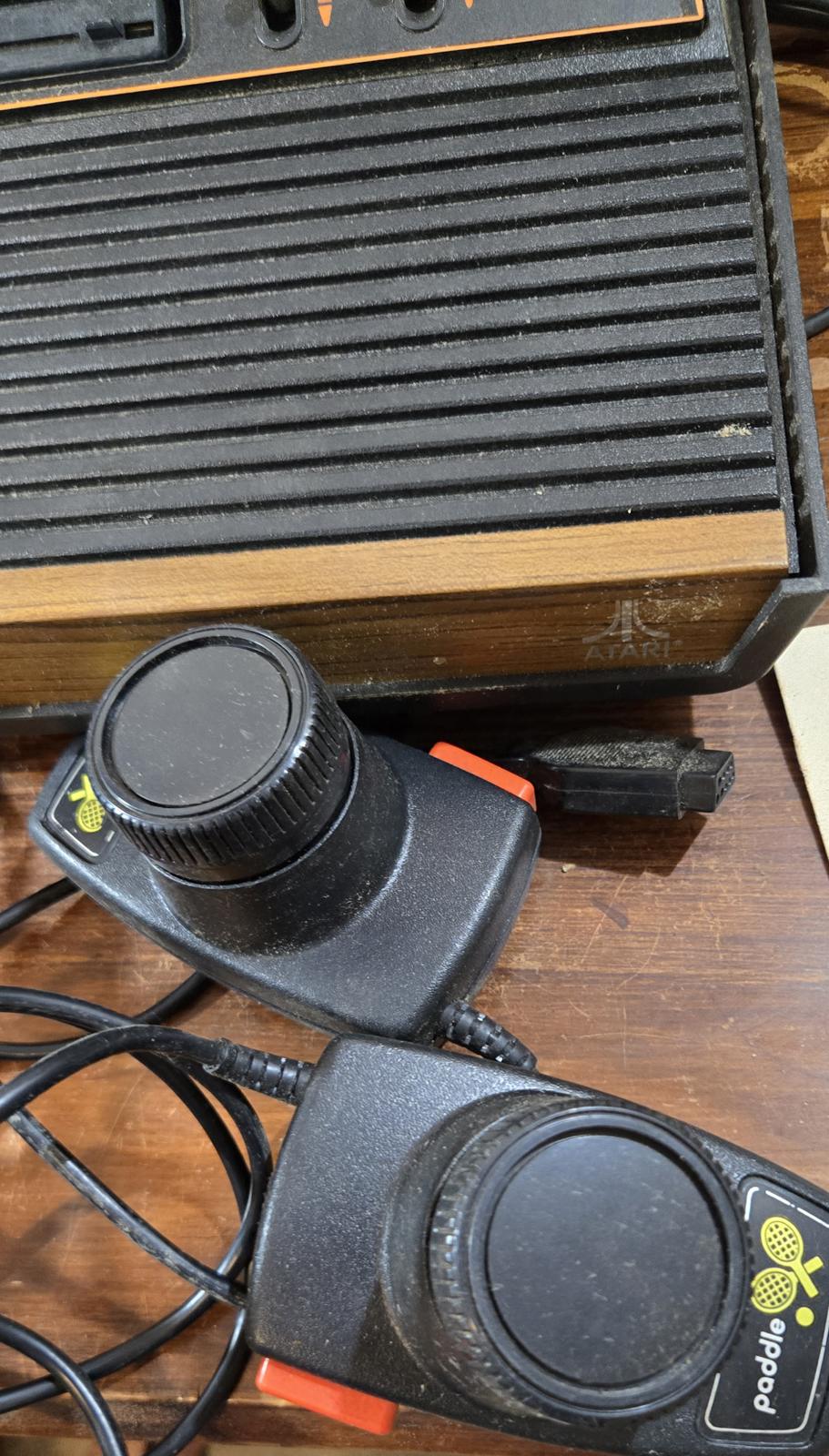 Atari Video Computer System CX-2600 Model 2 Joysticks 4 Paddle Controller
