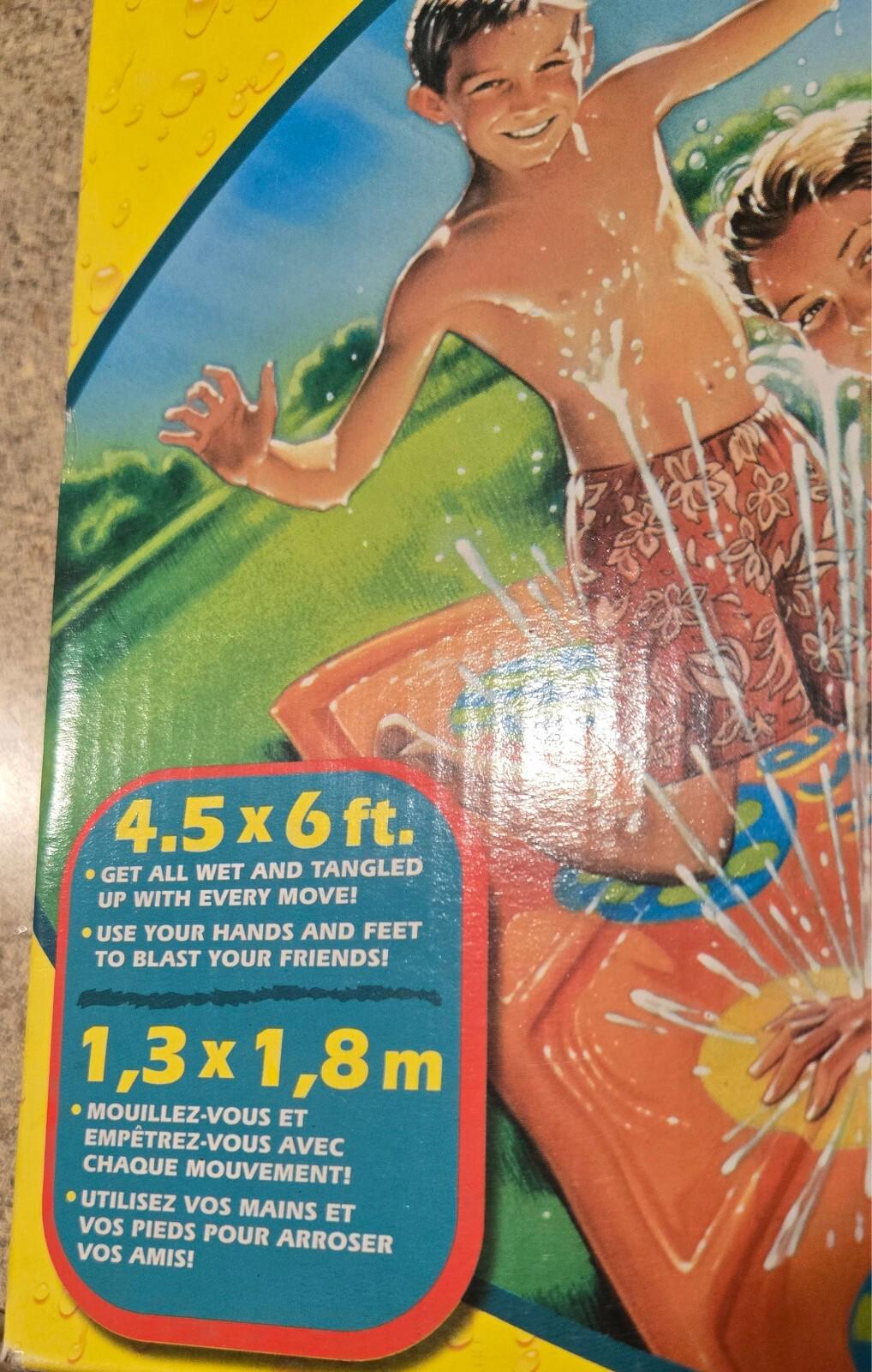 Wham-O Splash Tangle Outdoor Yard Twister Style Water Game Mat New in Box