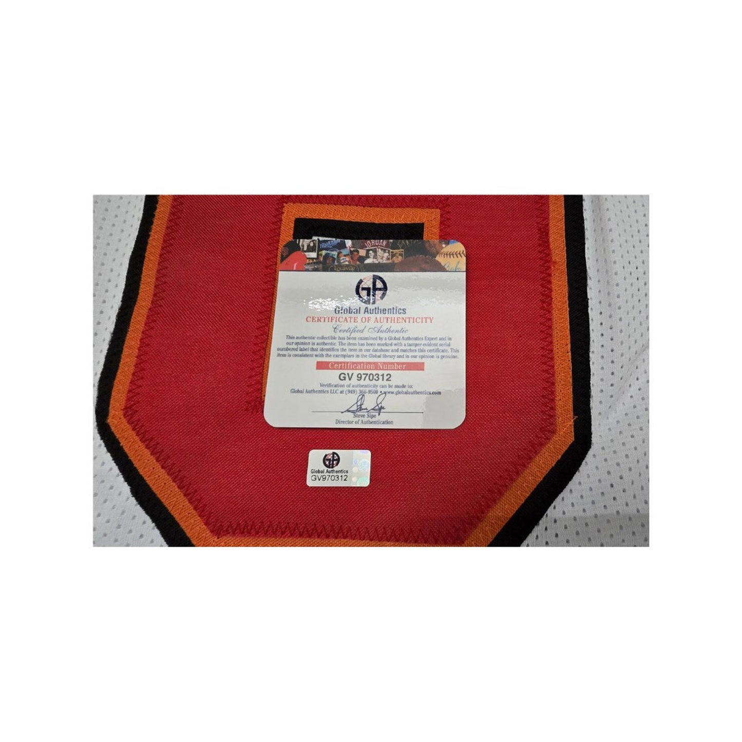 Baker Mayfield Tampa Bay Buccaneers Autographed Football Jersey coa