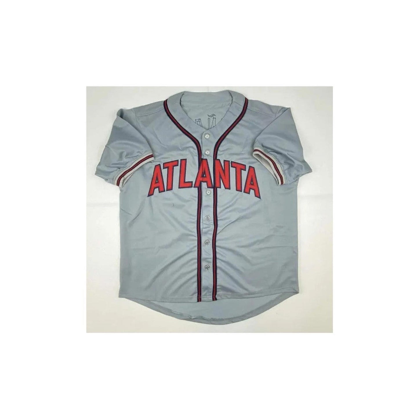 Autographed Ronald Acuna Jr. Atlanta Baseball Jersey Beckett COA