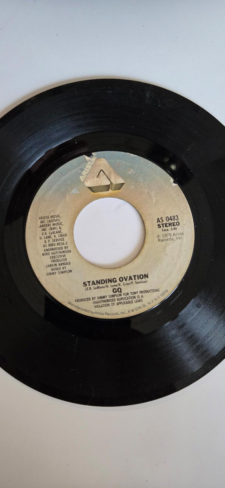 7-inch 45 RPM Vinyl RecordReasons For The Seasons"Standing Ovation" By band GQ.
