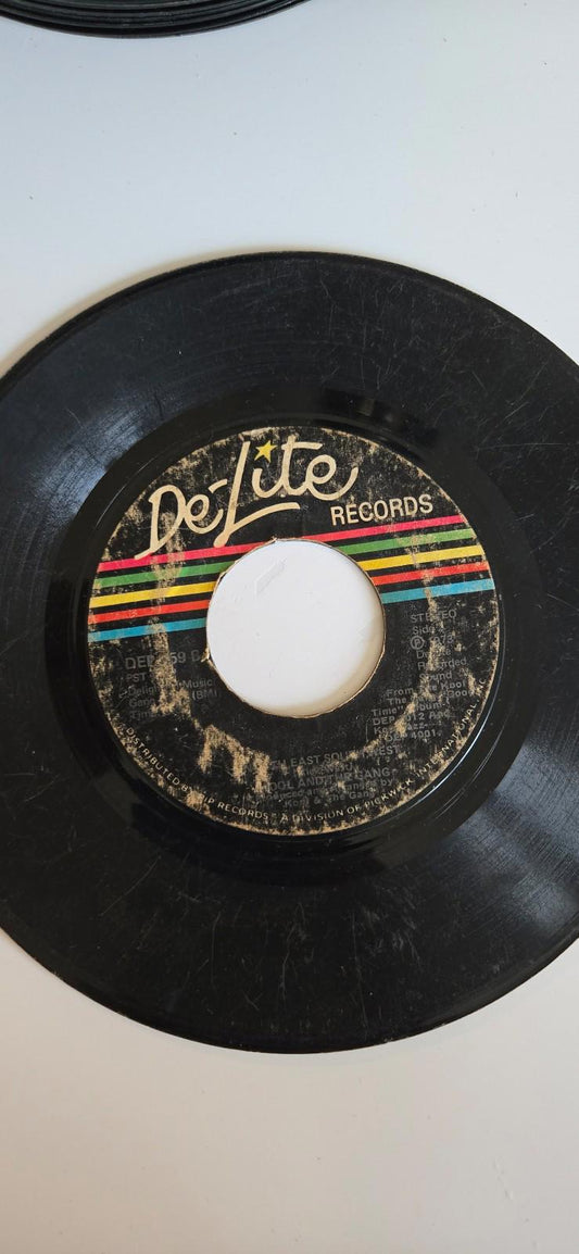 7-inch 45 RPM Vinyl "North East South West" "Jungle Boogie" By Kool & the Gang