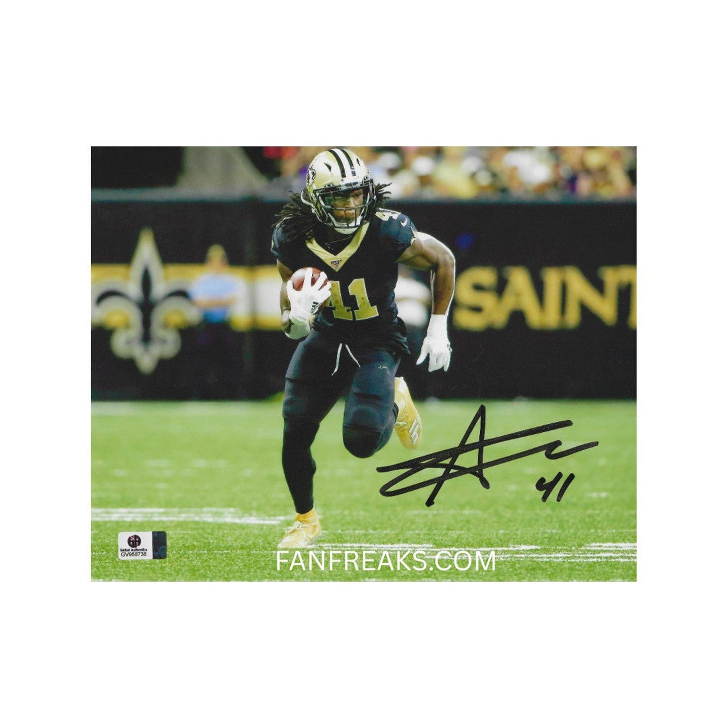 Autographed Alvin Kamara New Orleans Saints 8x10 Photo Reprint