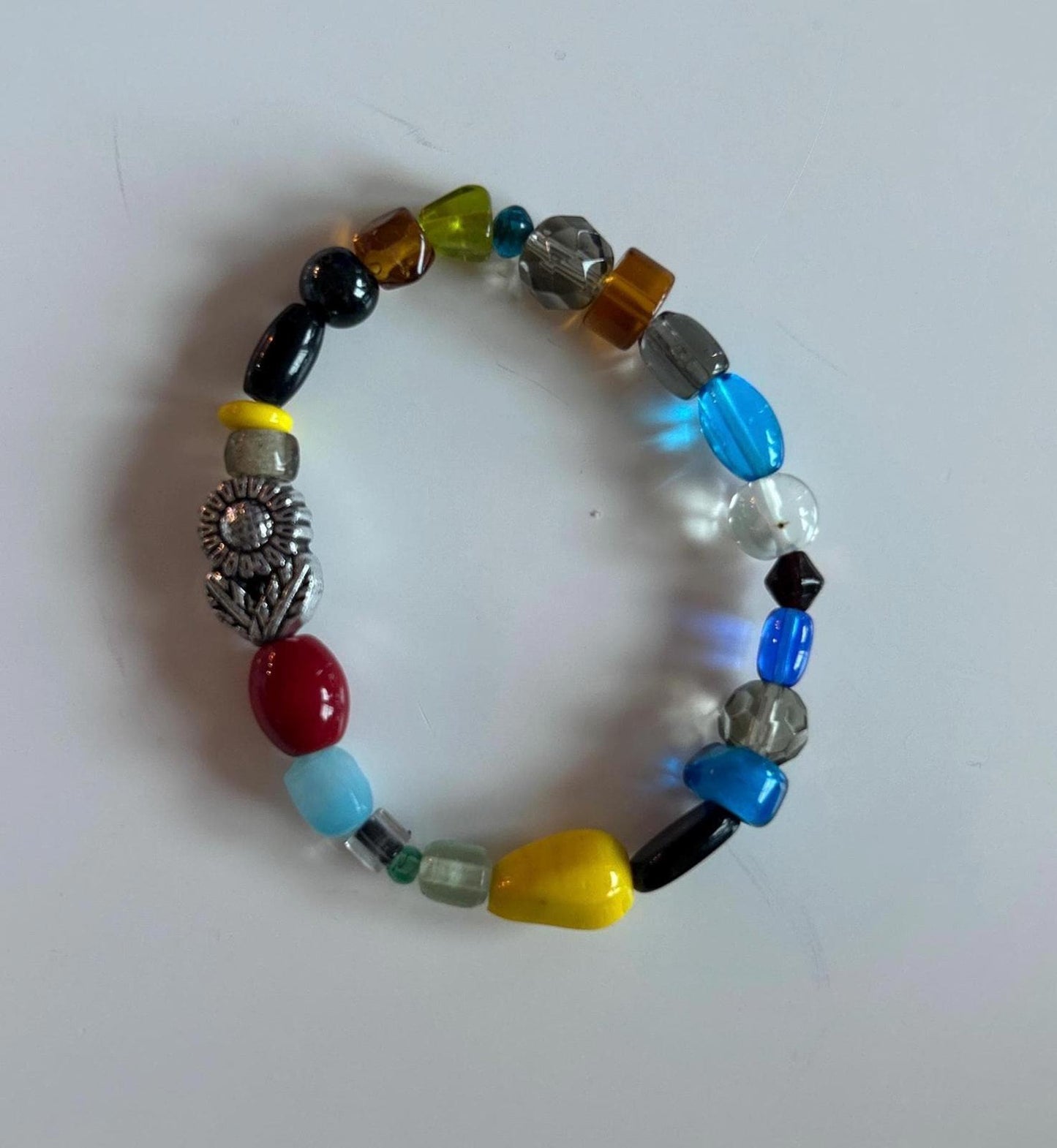 Colorful Beaded Bracelet - Unique Handmade Accessory