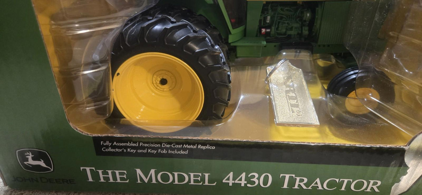 John Deere ERTL Model 4430 Diesel Farm Tractor 60th  1 Edition Precision Key