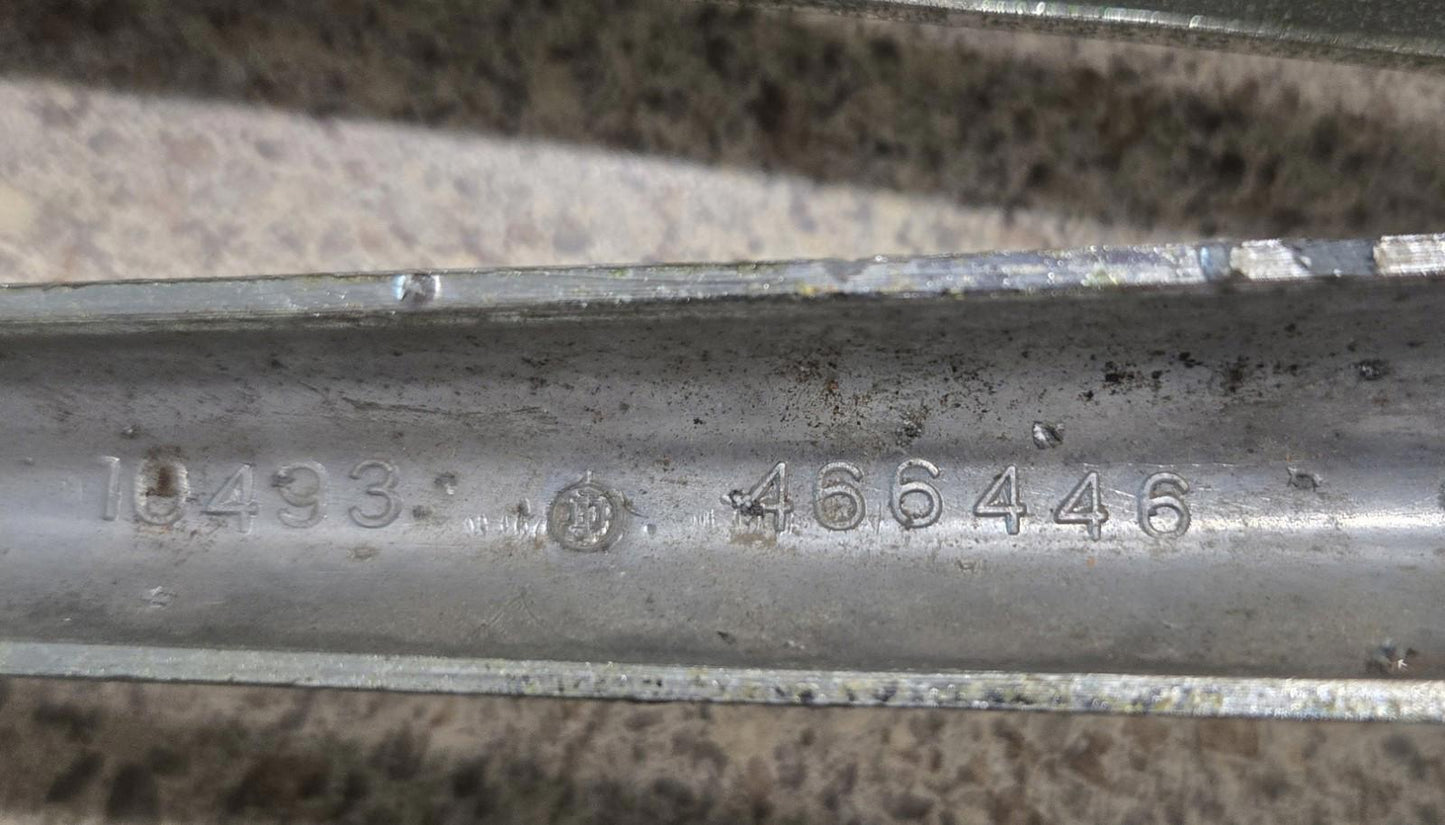 1955 Packard Patrician VTG Hood Ornament 10493 466446 Car Silver Chrome Art Deco