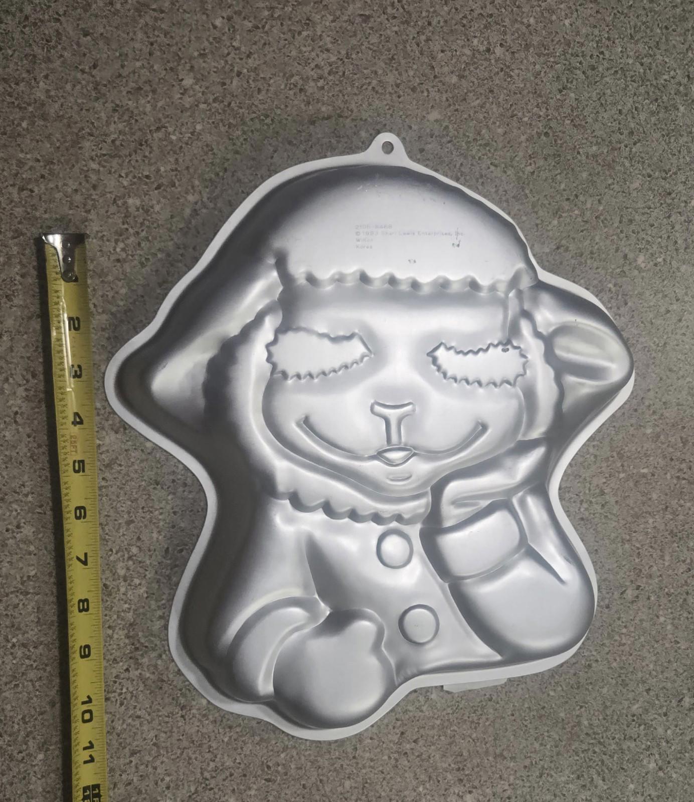 Wilton Vintage Cake Pans 10 PCs Playboy, Elmo, Pooh, Barney, Lamb chop Make Your Own Memories