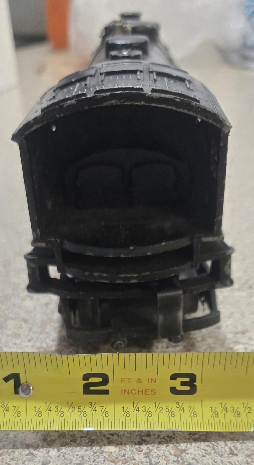 Post War Lionel Steam Locomotive # 224 Model Train W/ Whistle Coal Tinder 2466w